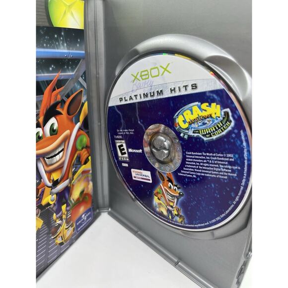 Crash Bandicoot: The Wrath of Cortex (Microsoft Xbox, 2003) Complete and Tested - Picture 5 of 8
